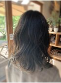 艶感オリーブグリーン