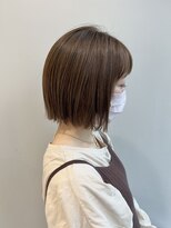 クイントネオリーブ 自由が丘正面口店(quint:neolive)&nbsp;切りっぱなしボブベージュ