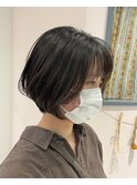 大人ショートボブ