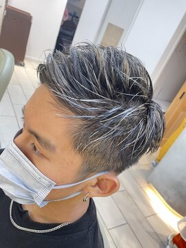 テトラ バイ ネオリーブ 横浜西口店(tetra by neolive) 横浜★ 束間ショートハイライトスタイル