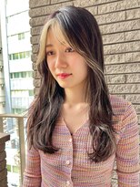 マックス フォー ヘアー(MAX FOR HAIR) 【デザインカラー】顔周りレイヤー×フェイスハイライト◎