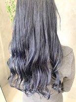 テトヘアー(teto hair)&nbsp;ブルーブラック、ネイビーカラー、シースルーバング