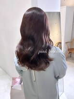 サンド 池袋(sand)&nbsp;韓国風ヘア/ワンホンヘア/ベージュカラー/顔周りカット