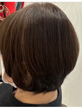 ヘアーカルチャー おゆみ野店(HAIR CULTURE) ショートヘア大人可愛いショートボブライトブラウン