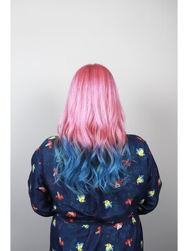 クリップ ジョイント ゴッド(CLIP JOINT GOD) pink × sky blue