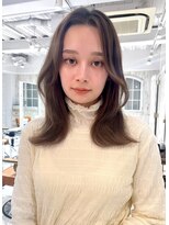 レイラバイアフロート 吉祥寺(Lila by afloat)&nbsp;くびれヘア/フェイスレイヤー/韓国ヘア/ブラウンベージュ