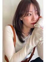 ラダ(Lada)&nbsp;ロングレイヤー シースルーバング 顔まわりレイヤー 髪質改善