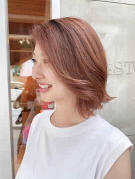 ウエストリー(WESTORY) ピンク☆ボブ☆外ハネ