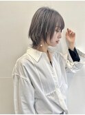 ☆横顔美人な大人可愛いボブウルフ　ウルフカット
