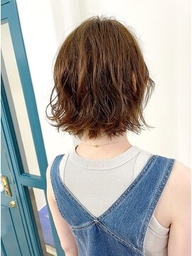 リアン(Lian) 【パーマ】切りっぱなしボブデジタルパーマデザイン