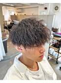 ツイスパ無造作マッシュ