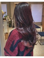 バイエイト(X８)&nbsp;◎チェリーレッド/メンテナンスカット/髪質改善/水素カラー