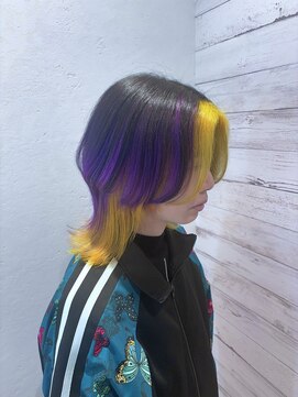 リック(Ric by KENJE) 推し髪型と推しMIXカラーでもりもりアニメ髪☆