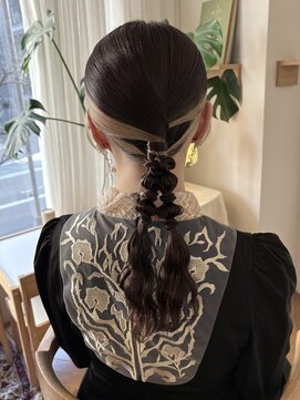 メク(meku) 一癖あるタイトヘアセット＊/関内美容室