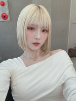 ロンドヴァリー 渋谷店(Lond vallee)&nbsp;ボブ～髪質改善ブリーチ矯正～