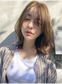 横浜西口ダブルカラーくびれボブイルミナカラー顔周りレイヤー