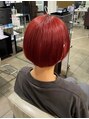 ソワン ドゥ ブレス 今里店(soin de brace)&nbsp;赤髪は肌を明るく綺麗にみせる効果◎