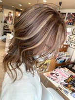 ヘア メイク ココ(hair make coco)&nbsp;ベース明るめのハイライト(*´▽｀*)