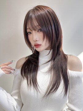 ロンドアンメゾン 原宿(Lond un Maison.) ミニウルフレイヤーカット顔周りカット前髪カット韓国ボブ/原宿