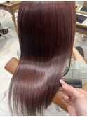 魅力倍増カールセミディシアーカラーダークアッシュショートヘア
