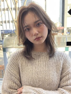 ソヨン 静岡店(SOYON) 佐藤　ミディアムレイヤー　ナチュラル