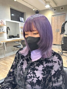 ノアル 大宮店(NOAHL) ダブルカラー/ブリーチ有/ブリーチ無/透明感/グレージュ/大宮