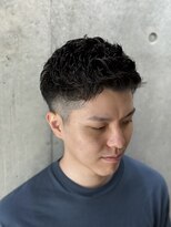 バーバーバー ナカノ(BARBER BAR NAKANO)&nbsp;アップバングツーブロショート【01】