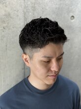 バーバーバー ナカノ(BARBER BAR NAKANO) アップバングツーブロショート【01】