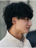 武蔵小杉シャドウパーマ無造作パーママッシュカット