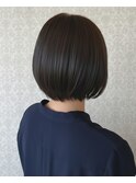 30代・40代向け！上品でツヤのある丸みボブ