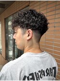【大村指名】メンズカットパーマスペインカール