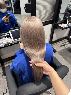 【ai】グレージュ/ベージュ/リタッチカラー/艶カラー/学割U24