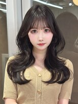 クム(kumu)&nbsp;レイヤーカット /縮毛矯正/前髪/顔周り/名古屋/栄/韓国サロン