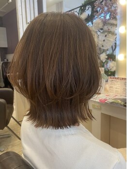 クレン 真嘉比店(Cre'ne)の写真/“美髪”が叶う！と大好評！一人一人の髪質や骨格に合わせて、再現性の高いスタイルをご提案します♪