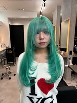 ラピステン 福岡天神 大名店(Lapis)&nbsp;ブリーチカラー/デザインカラー/顔周りカット