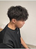 [MEN’S HAIR/波巻ツイストスパイラル/シャドウパーマ/伊勢崎]
