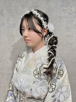 シー 仙台(shii..)&nbsp;《shii../内城》#サイド編みおろし #編みおろしヘア