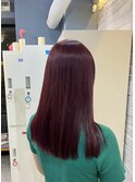 ブリーチなしダブルカラー×ラベンダーピンク