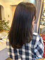ヘアーアイスカルテット(HAIR ICI QUARTET)&nbsp;夏カラーグレージュ！透明感ブリーチなしカラー韓国レイヤー
