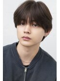 メンズカットメンズヘアシースルーマッシュダウンパーマ