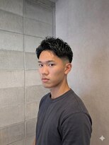 ワンワンオー バーバーショップ コンチネンタル(@110 BARBER SHOP continental)&nbsp;ツーブロックショートビジネスショートミドルフェード