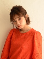 アース 武蔵境店(HAIR & MAKE EARTH)&nbsp;ボブでも簡単♪お手軽ハーフアップ