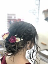 ヘアーアトリエ ラポルト(hair atelier la porte.) ヘアセット セミロング