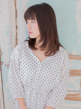 ラ ソール ヘア(La sol HAIR) 重×軽セミロングスタイル