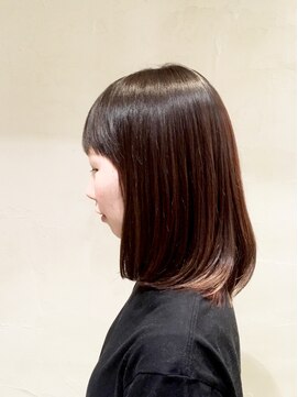 ツムグ(tsumugu) 【tsumugu寺田町】大人上品☆うる艶ミディアムヘア