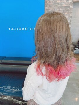 タジサスヘアー(TAJISAS HAIR) デザインカラー