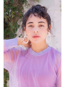 ケイト(kate) 【kate 大宮】個性派パーマ×お団子ヘア