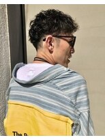 ヘアー アイス ルーチェ(HAIR ICI LUCE)&nbsp;2ブロック スパイラルパーマ ストリート 担当 井上