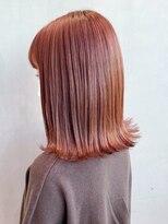 アイティー バイ アルバム 中野店(IT by ALBUM)&nbsp;オレンジブラウン_ショートパーマホワイトアッシュ_ba310811