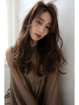 クロレ(CLORE) 抜け感大人ラフAラインロングスタイル